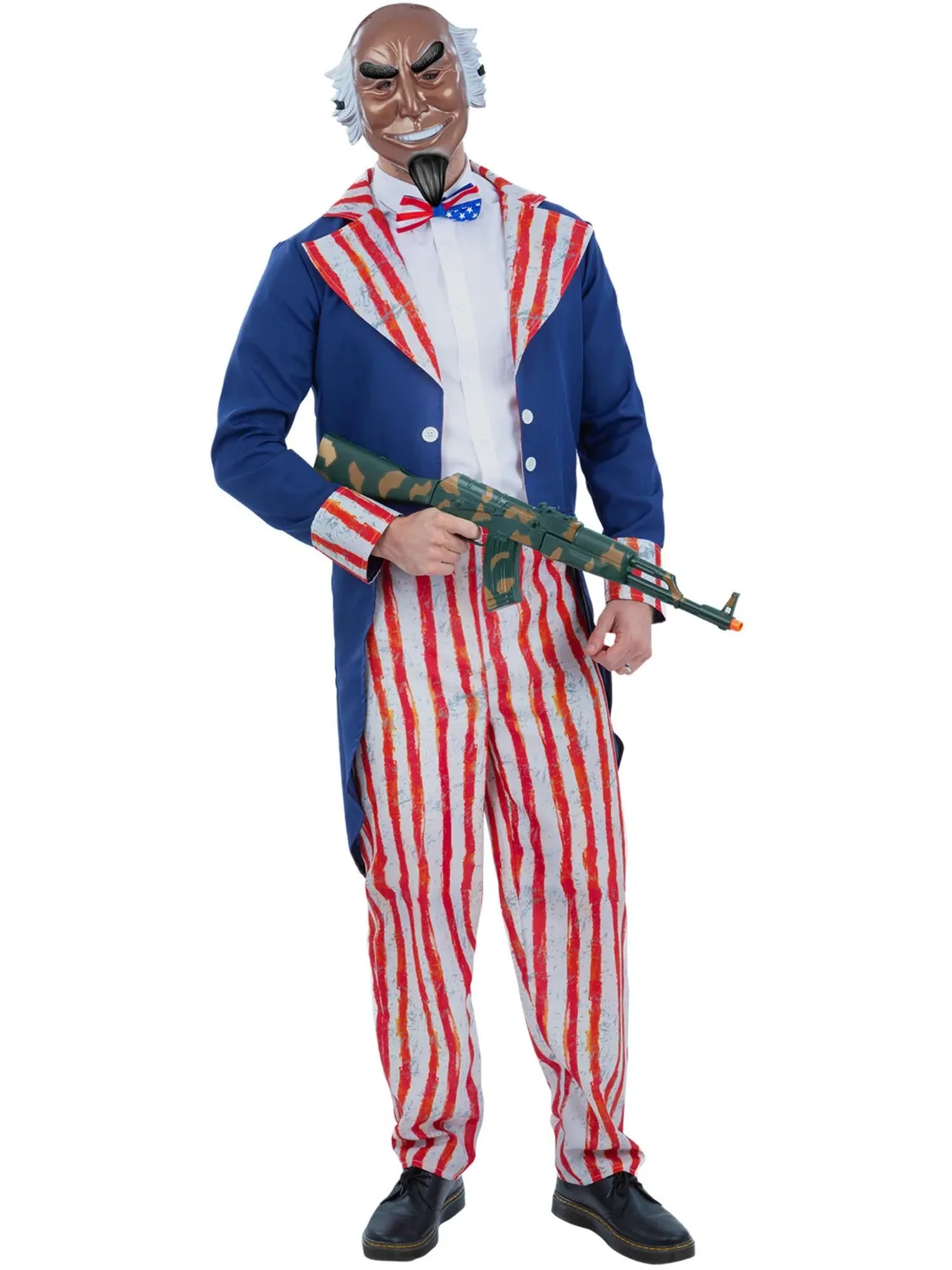 Smiffys Uncle Sam Horror costume uomo M patriota