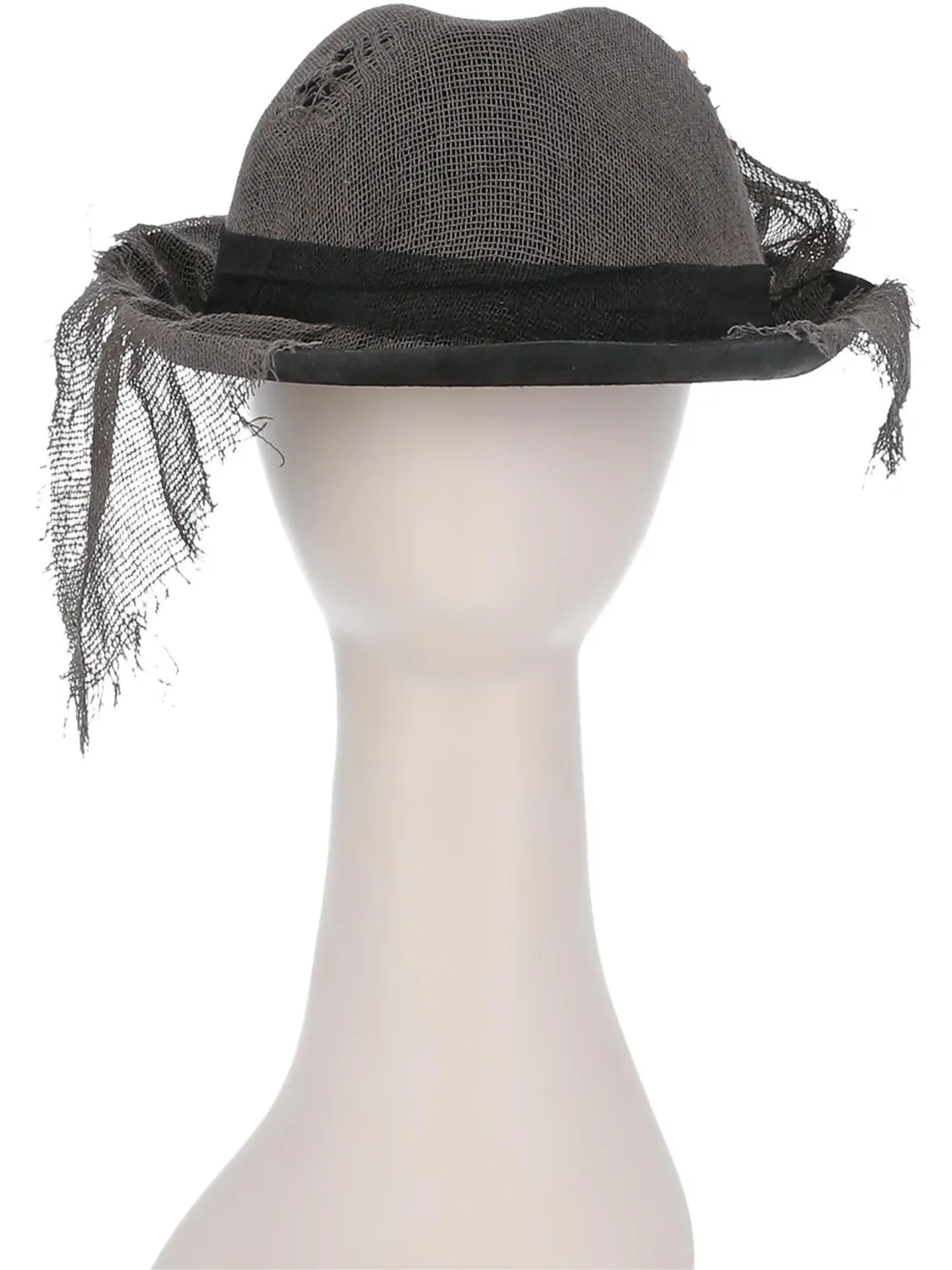 Smiffys Gothic Trilby cappello spaventapasseri grigio adulto