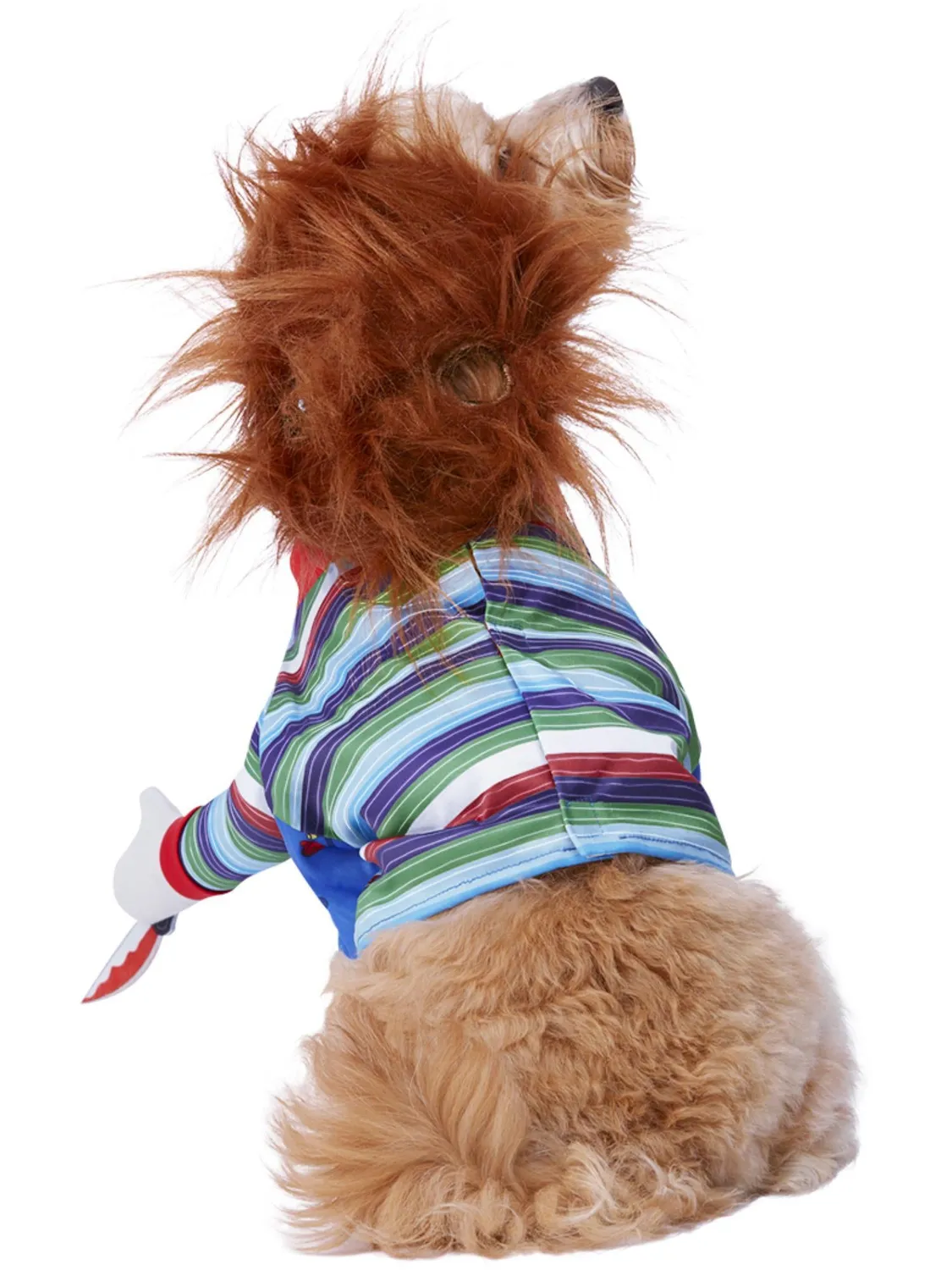Smiffys Chucky costume cane Medium con gambe finte