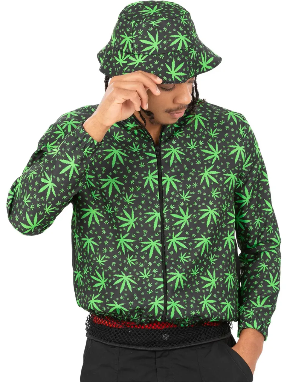 Smiffys 90s High On Life giacca L 42-44 costume