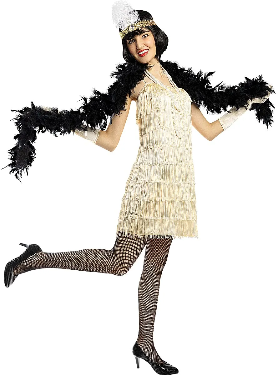 Funidelia Charleston Anni 20 Costume Donna XS Dorato