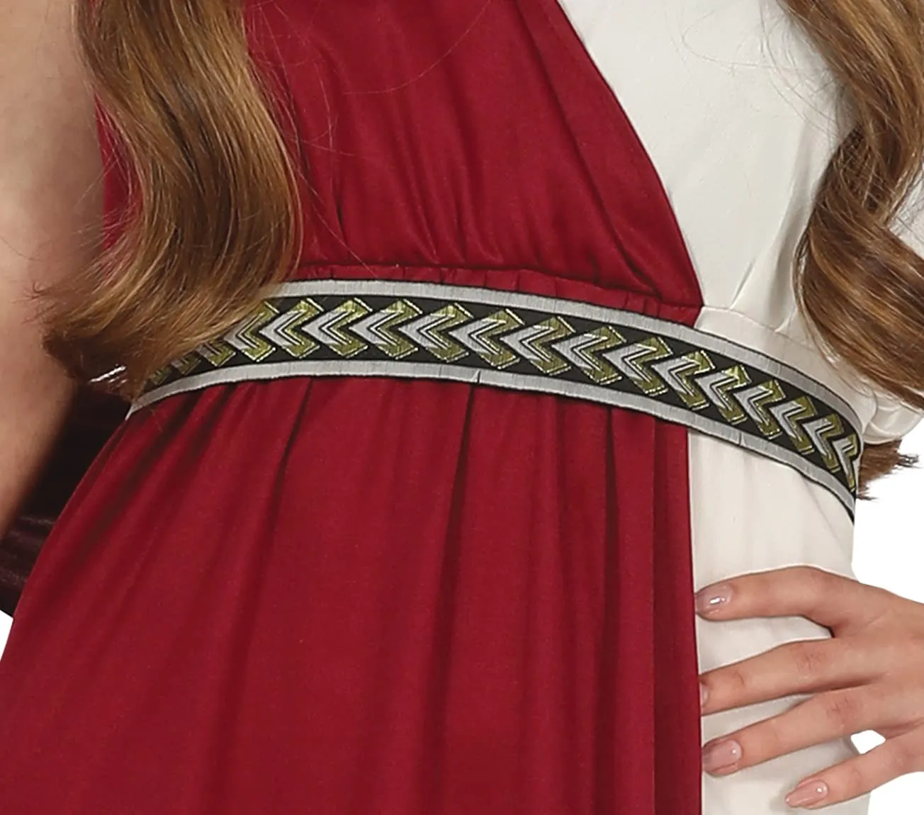 Guirca Romana Ragazza Teenager costume rosso 14-16 anni