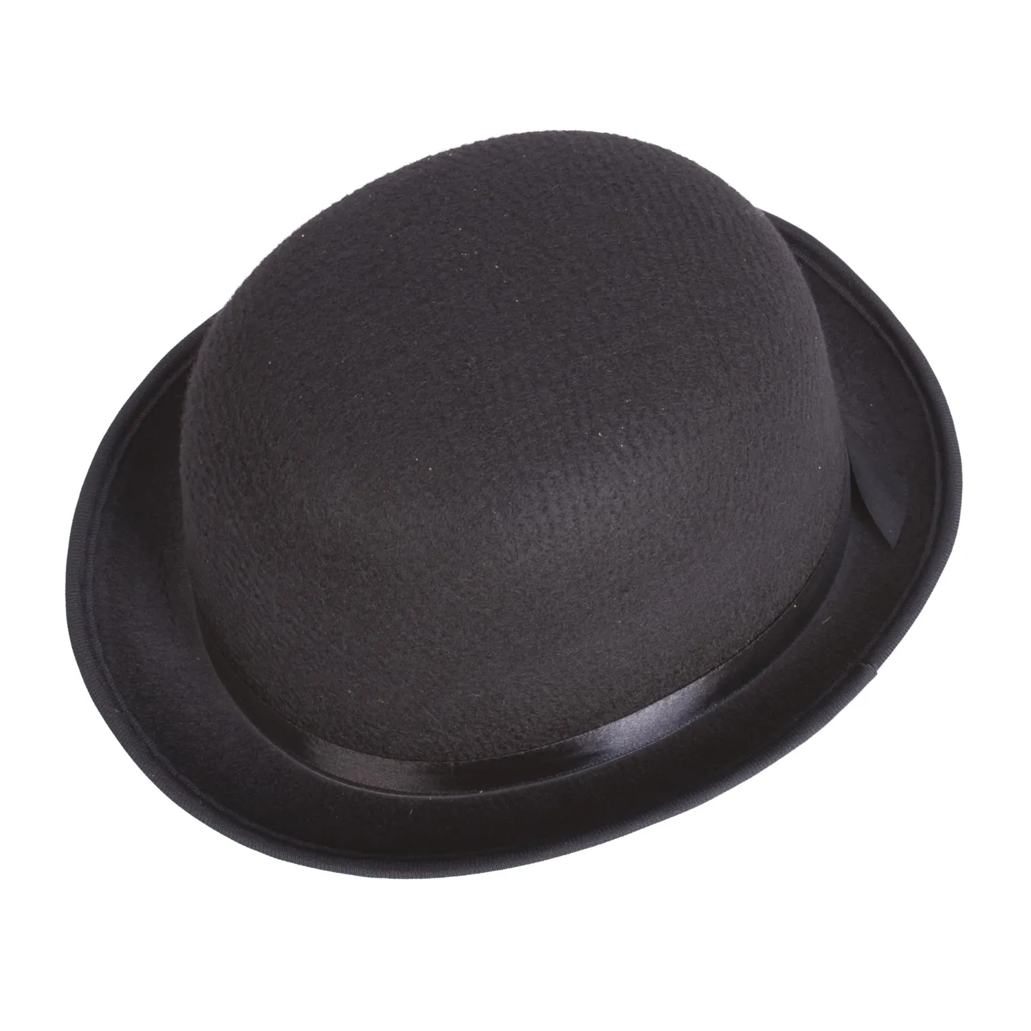 P'tit Clown Melone Cappello Feltro Nero Adulto 28,5 cm