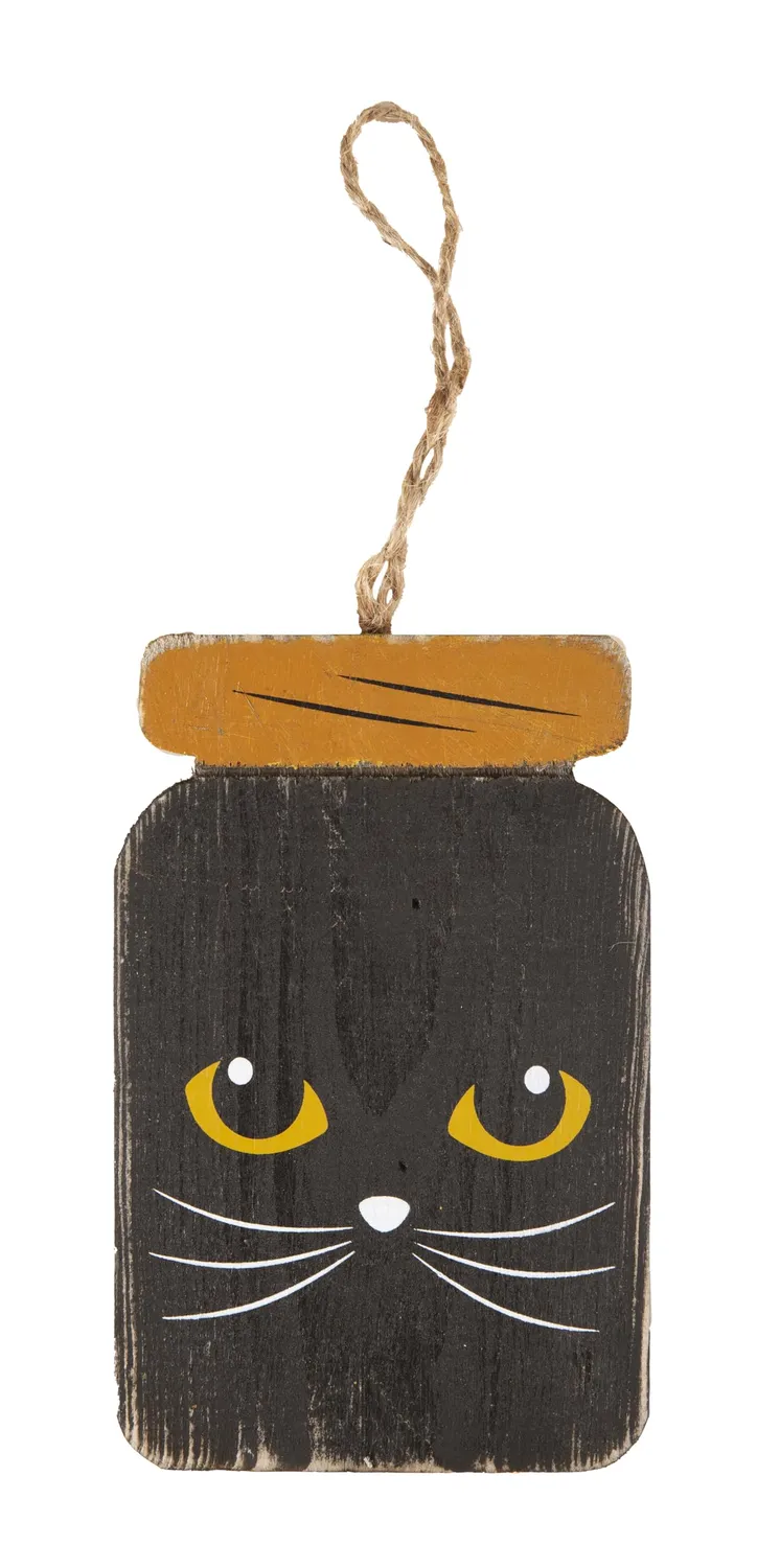 P'tit Clown Decorazione Legno Halloween da Appendere Modello Casuale