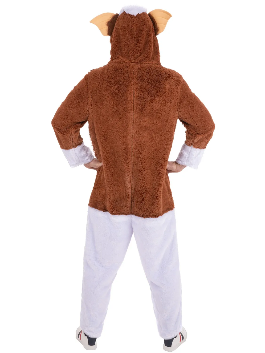 Smiffys Gremlins Gizmo costume tuta marrone con cappuccio
