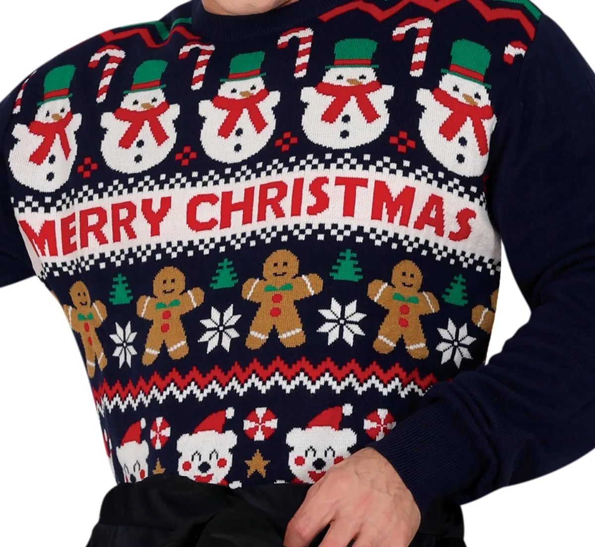 Fiestas Guirca Let Me Go Snowman costume pupazzo di neve pantaloni
