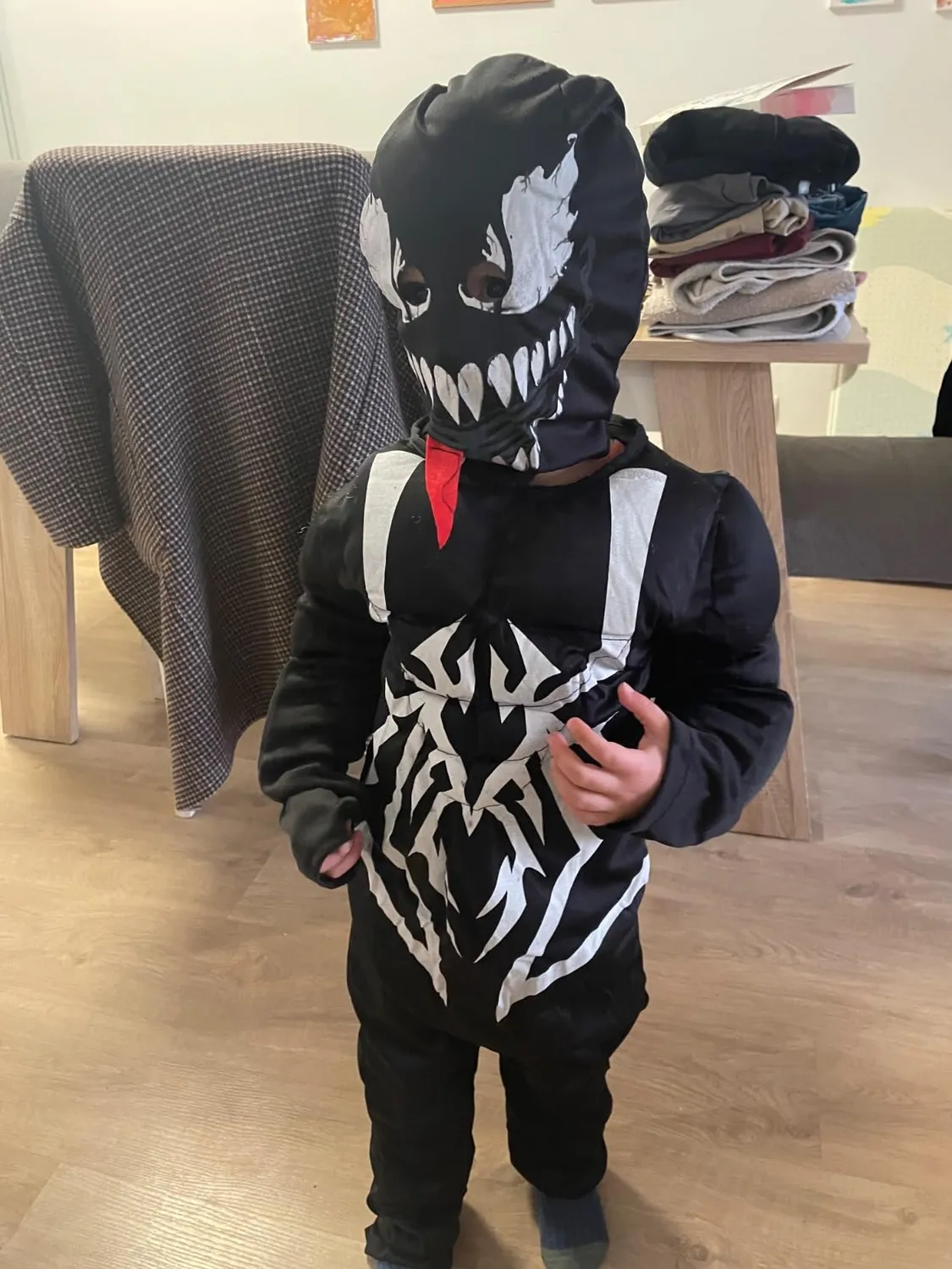 Guirca Villain costume bambino 7-9 anni con maschera