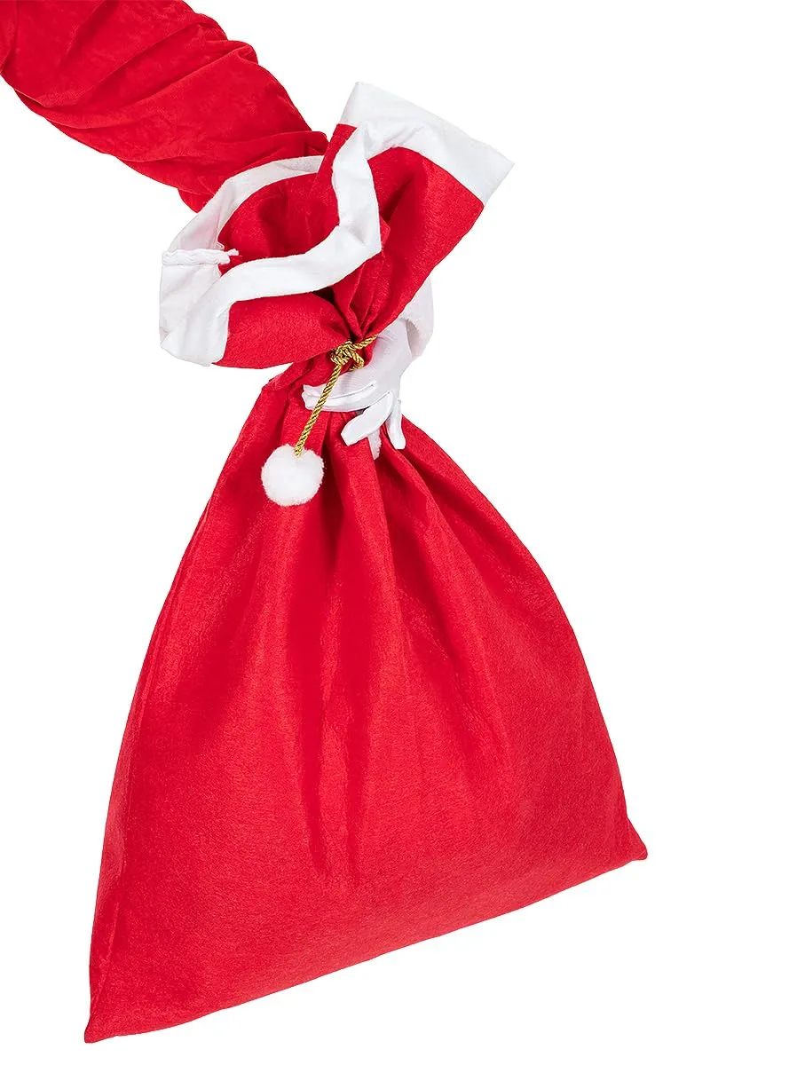 Funidelia Santa Claus Sacco Babbo Natale 90x60 rosso