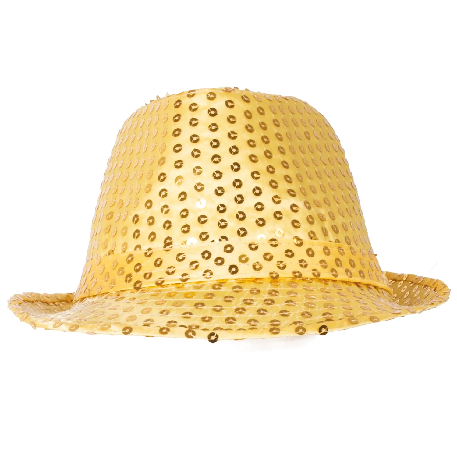 P'tit Clown 20200 Cappello Paillettes Oro Adulto