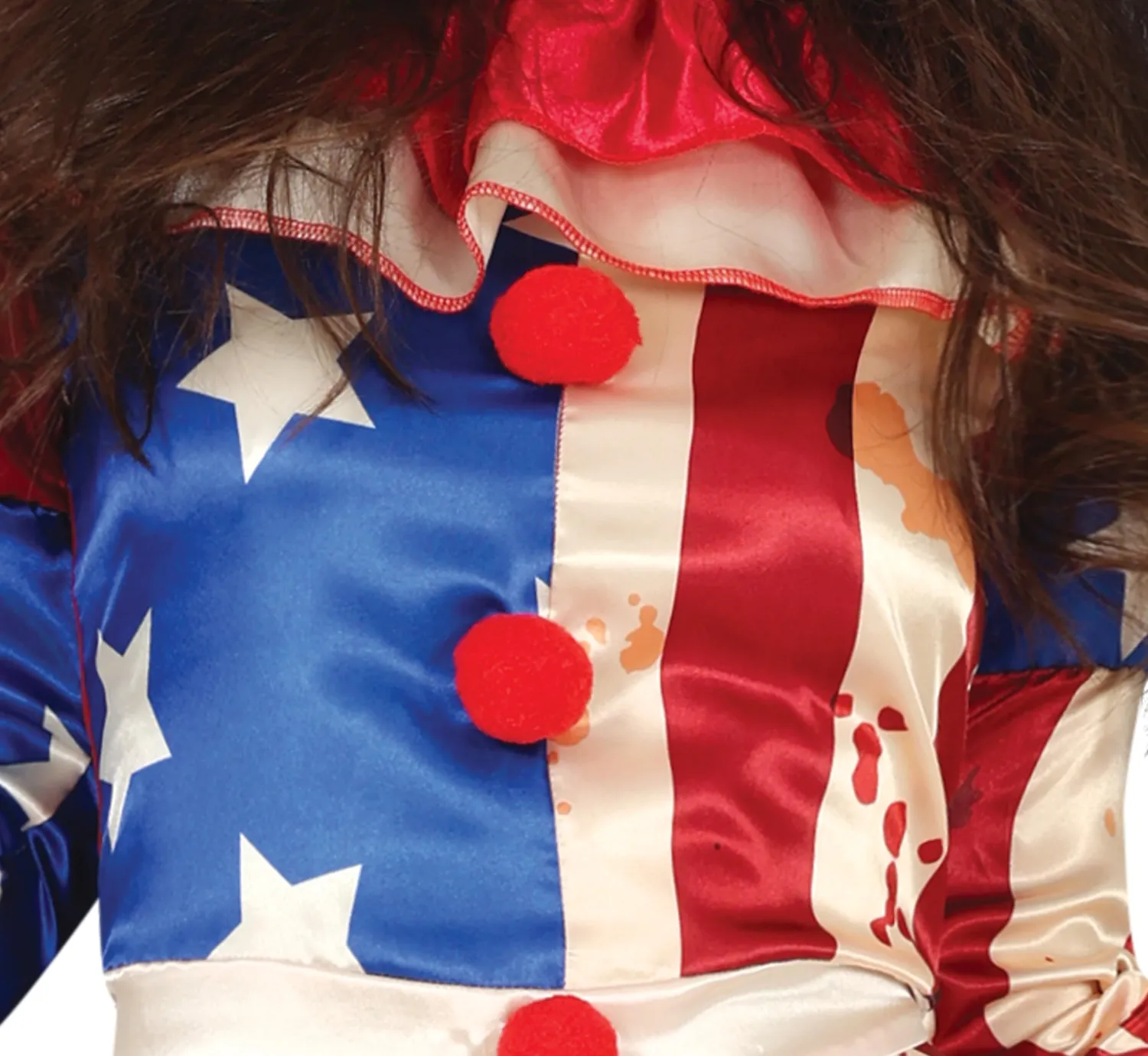 Fiestas Guirca costume pagliaccio americano S 36-38 donna