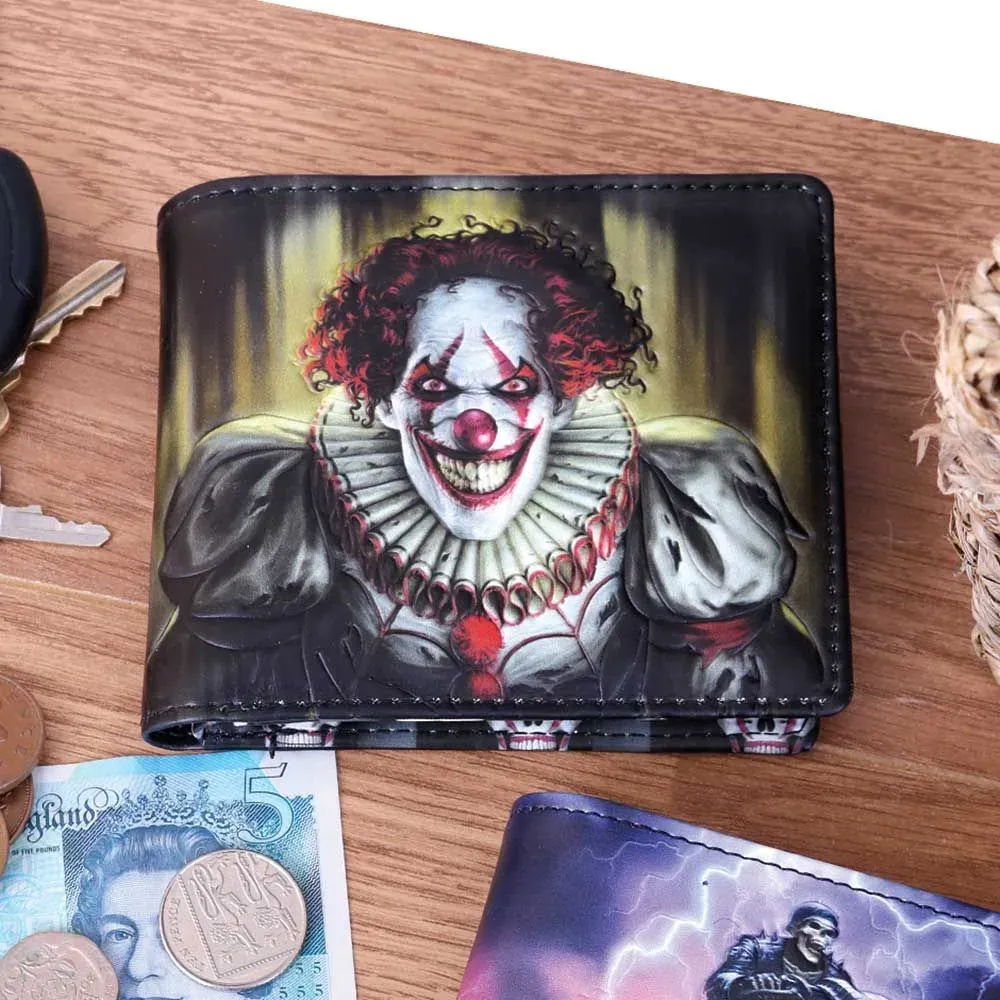 La Bottega di Merlino Portafoglio Clown Malvagio 11cm horror