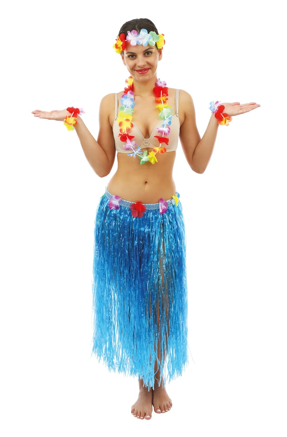 P'tit Clown Gonna Hawaiana 80 cm Multicolore