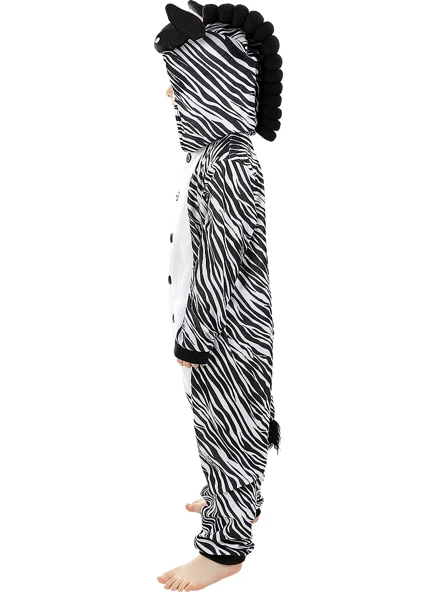 Funidelia Zebra Onesie Costume Bambino 5-6 Anni