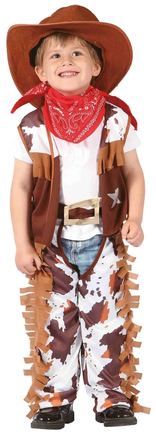 P'tit Clown 92282 costume cowboy baby 2-3 anni 92/104 cm