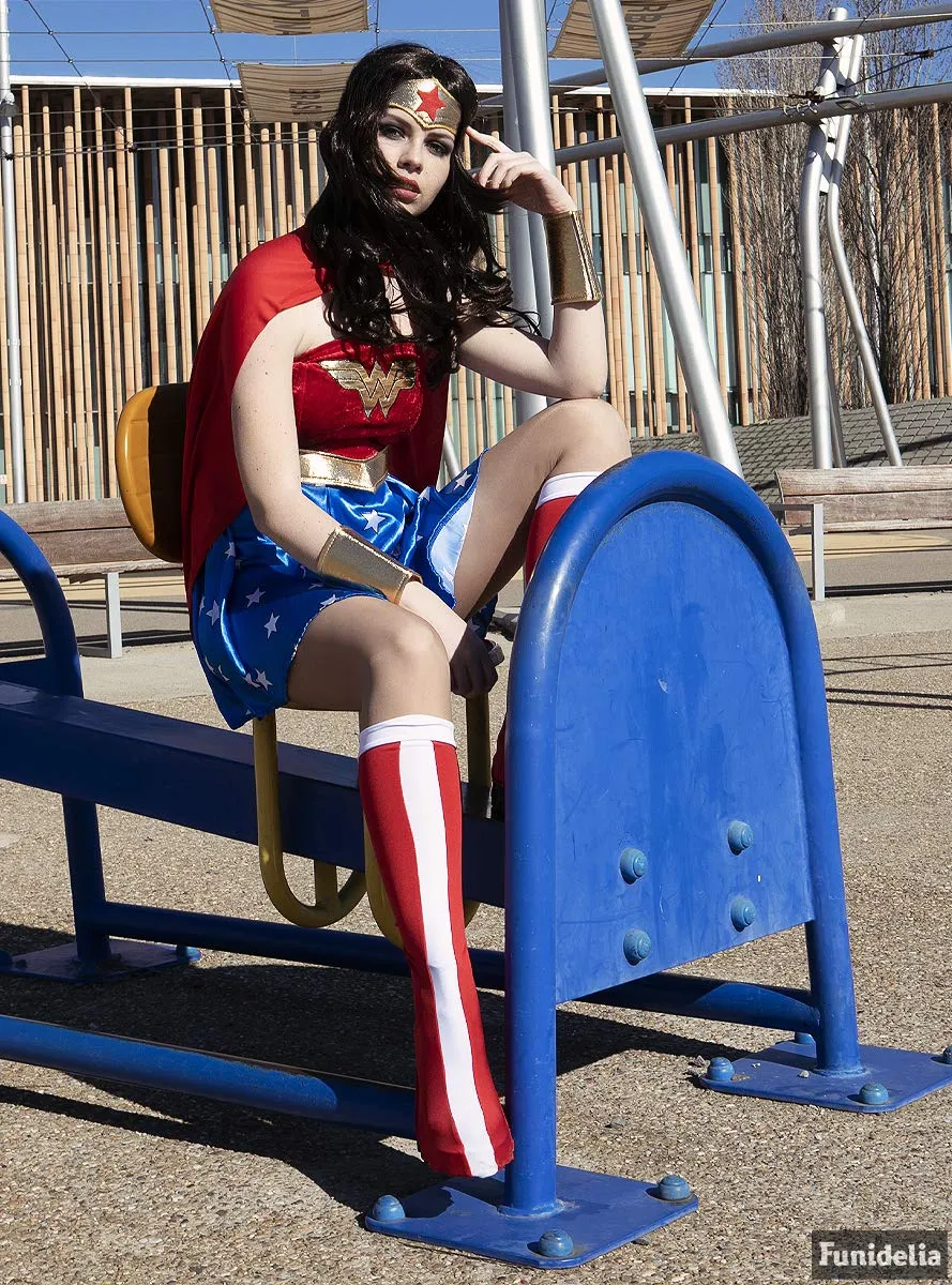 Funidelia Wonder Woman costume donna M rosso