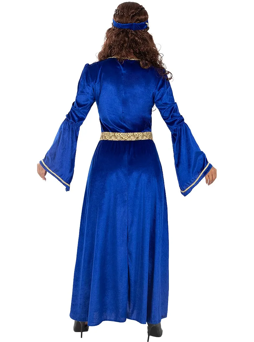 Funidelia Principessa Medievale Blu Costume donna