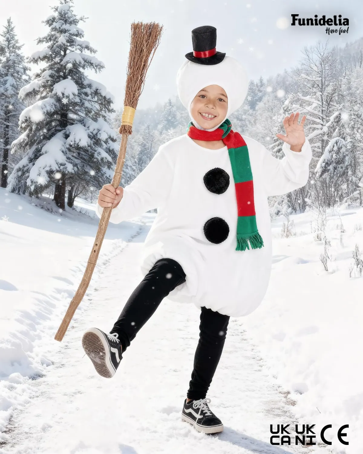 Funidelia Pupazzo di Neve costume bambino 10-12 anni