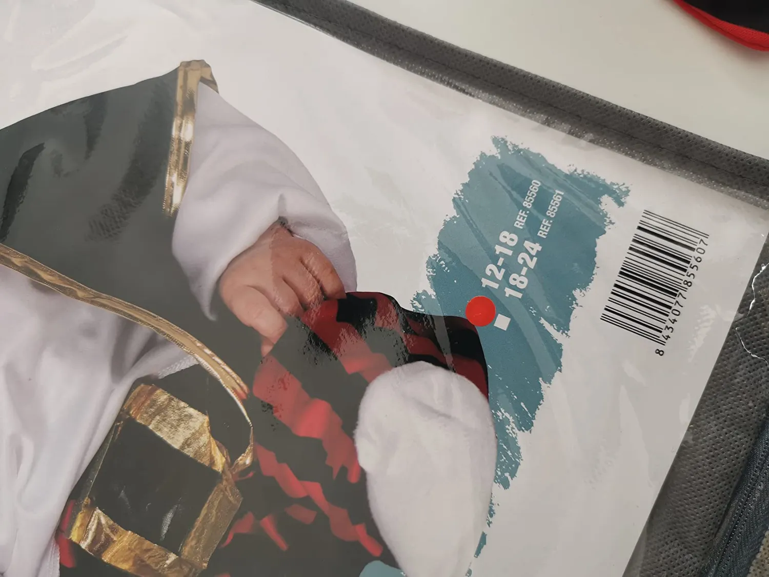 Fiestas Guirca Pirata Baby costume 12-18 mesi 5 pezzi