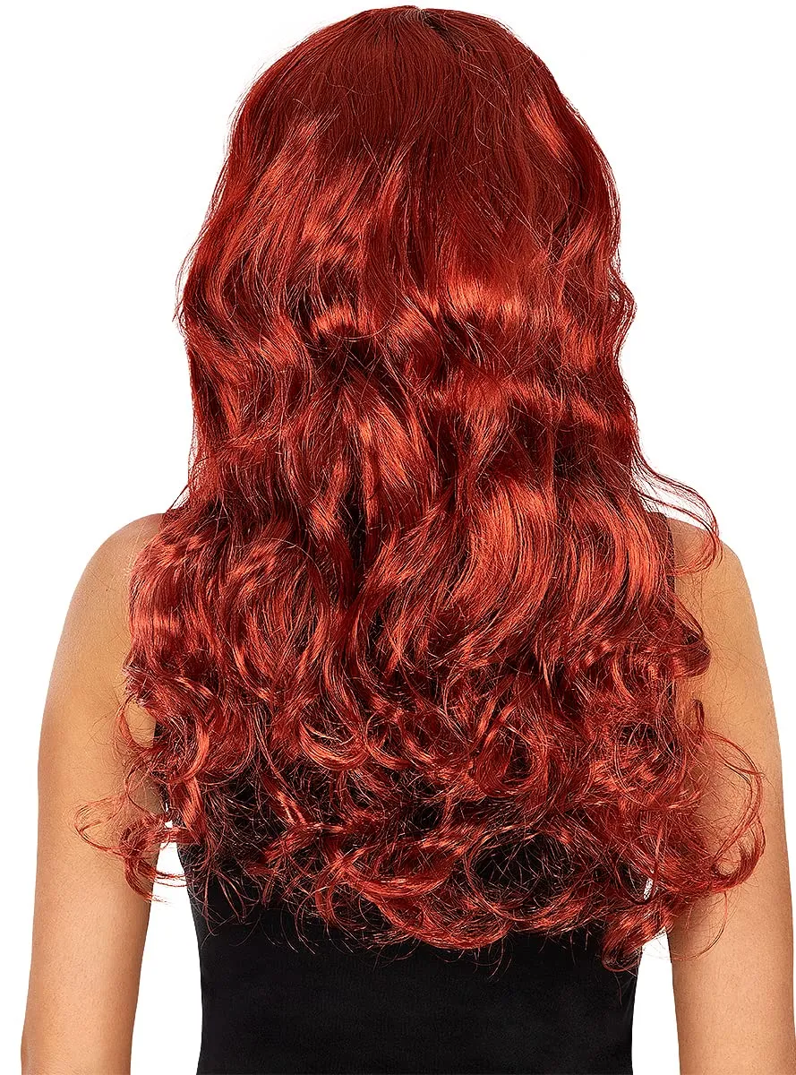 Funidelia Parrucca rossa donna vampira Halloween