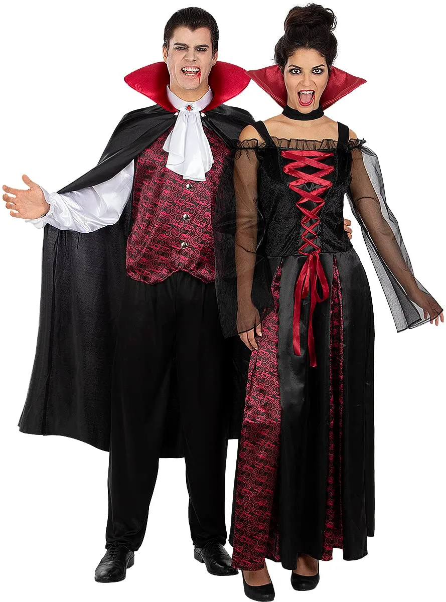 Funidelia Conte Dracula Costume Uomo XL con Mantello
