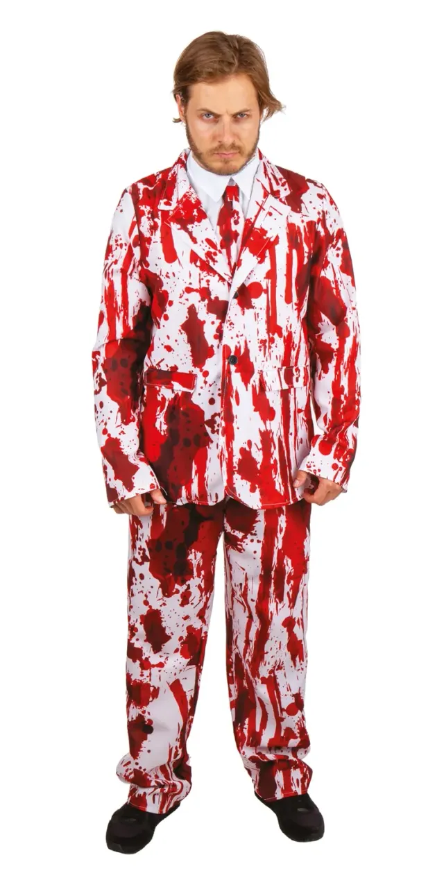 P'tit Clown Sposo Insanguinante costume adulto Halloween sanguinante