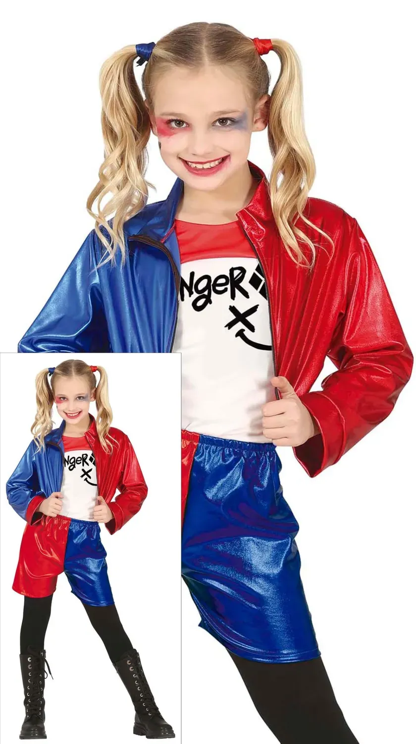 Fiestas Guirca Dangerous Glam costume bambina 5-6 anni