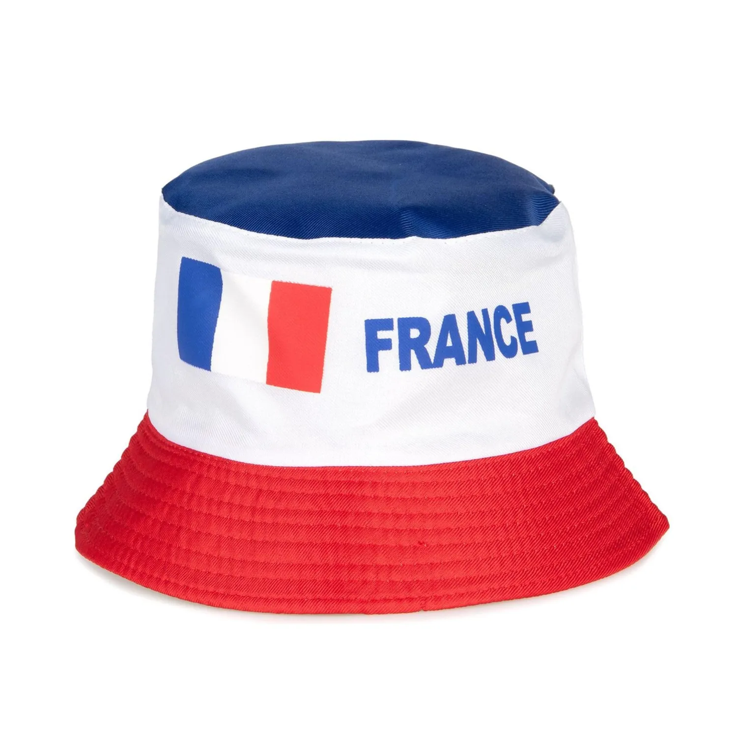 P'tit Clown re40081 cappello bob tessuto tricolore