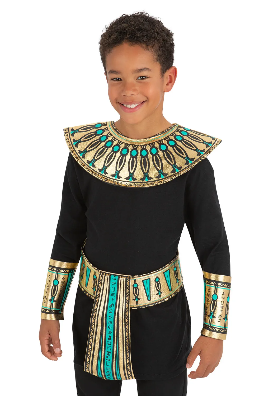 Smiffys Kids Little Egyptian Kit costume oro bimbi