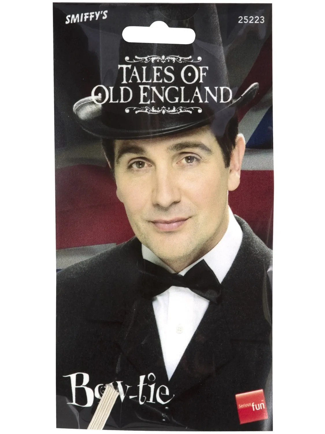 Smiffys Tales of Old England papillon nero raso uomo