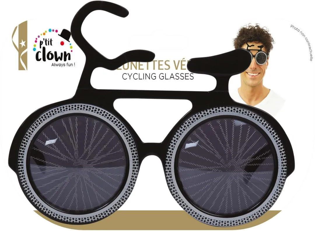 P'tit Clown Fantasy occhiali bici lune carnevale