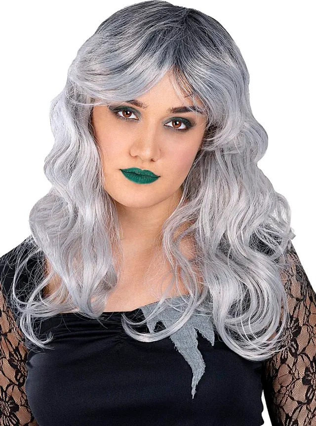 Funidelia Sposa Cadavere Parrucca sposa zombie grigia