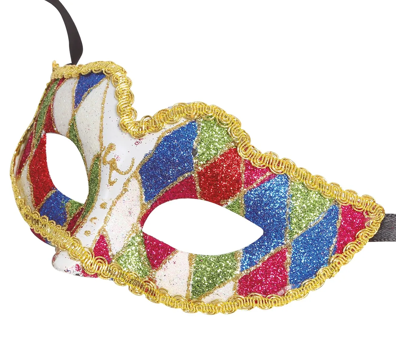 Guirca Antifaz Arlequin maschera arlecchino Carnevale
