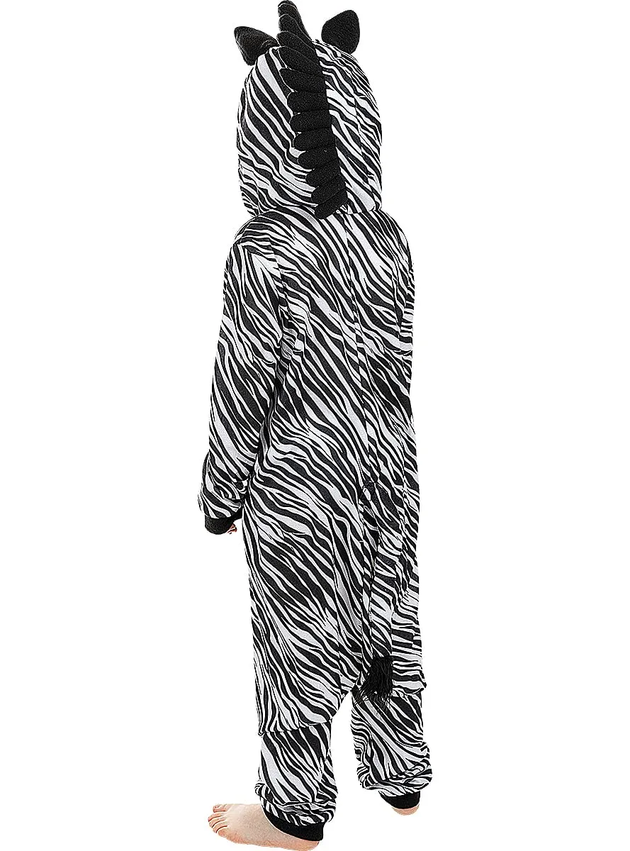 Funidelia Zebra Onesie Costume Bambino 5-6 Anni