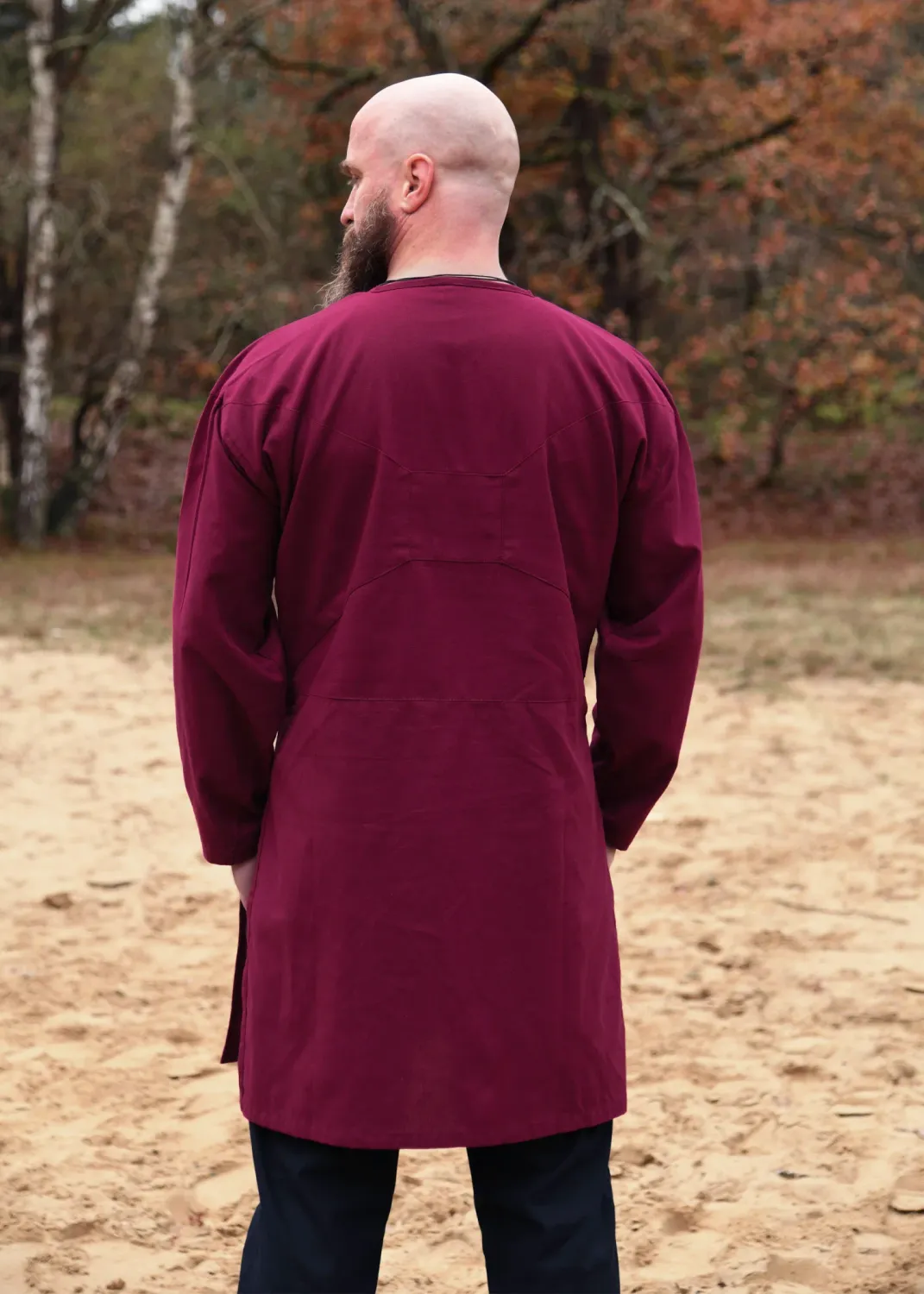 La Bottega di Merlino Tunica Viborg Cotone Bordeaux S-XXL