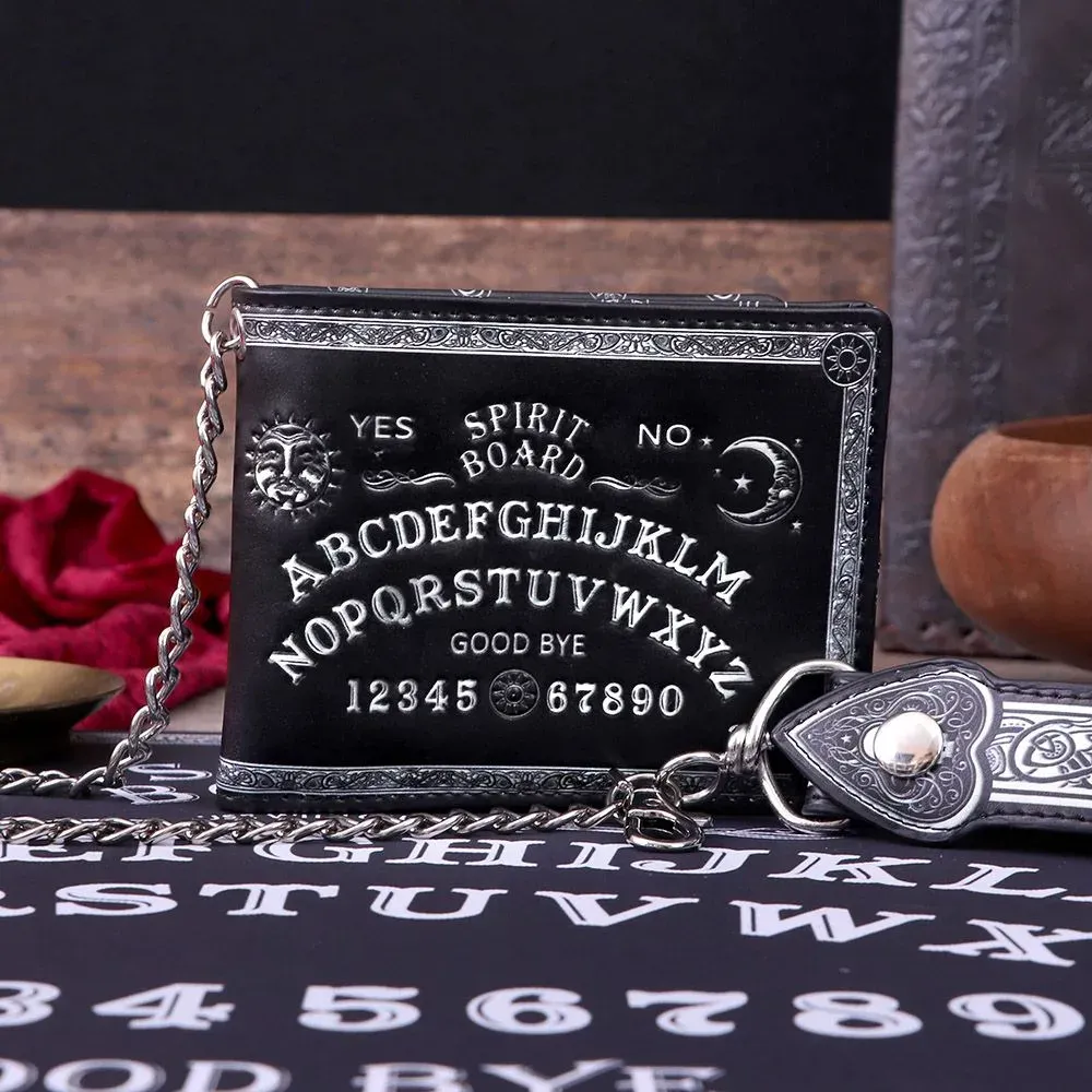 La Bottega di Merlino Ouija portafoglio catena 11 cm