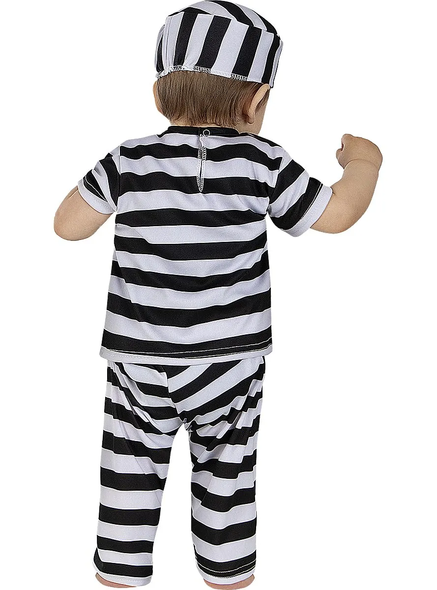 Funidelia Prigioniero costume bebè 12-24 mesi nero