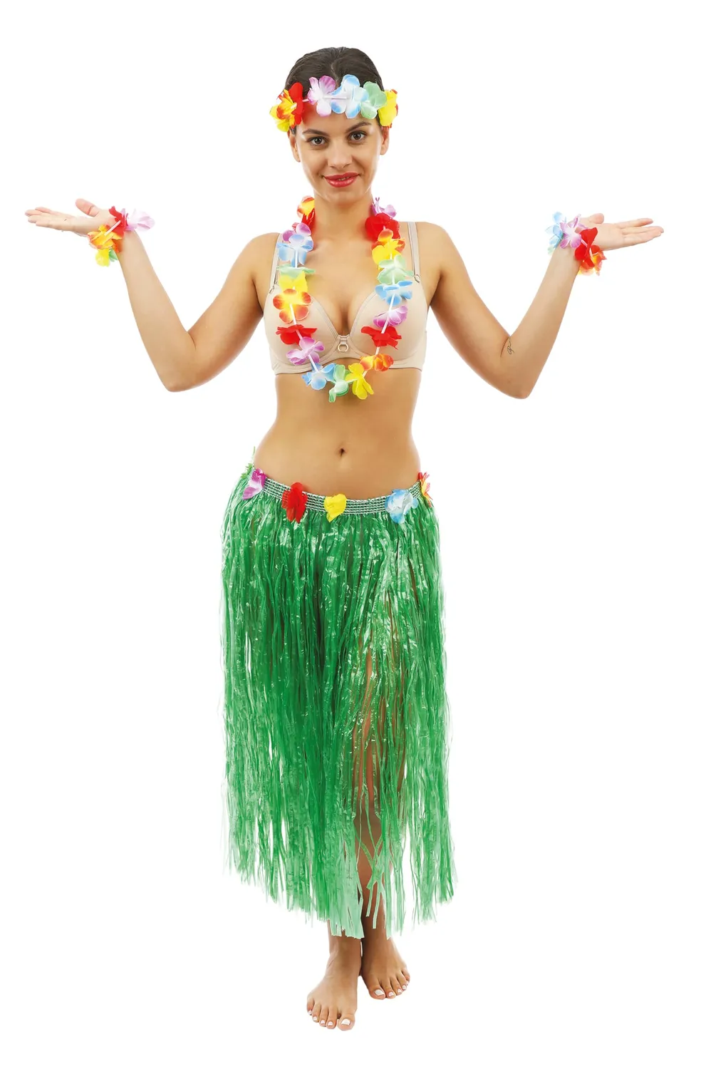 P'tit Clown Gonna Hawaiana 80 cm Multicolore