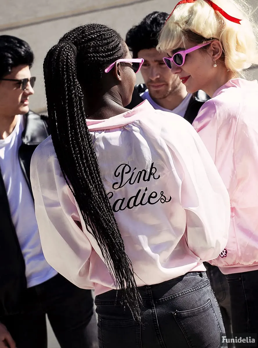 Funidelia Pink Ladies Grease giacca donna rosa ufficiale
