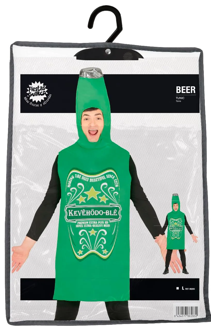 Guirca Star Beer Costume Lattina Birra Adulto