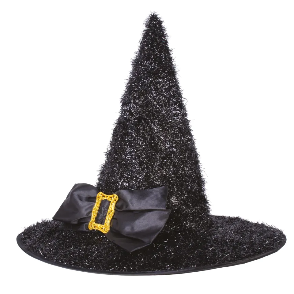 P'tit Clown re23149 Cappello Strega Nero Brillante Adulti