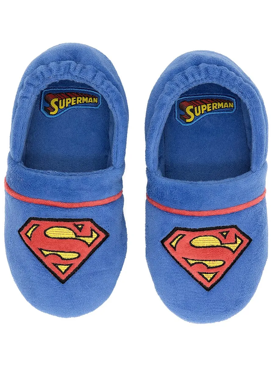 Funidelia Superman pantofole bambino azzurre DC Comics