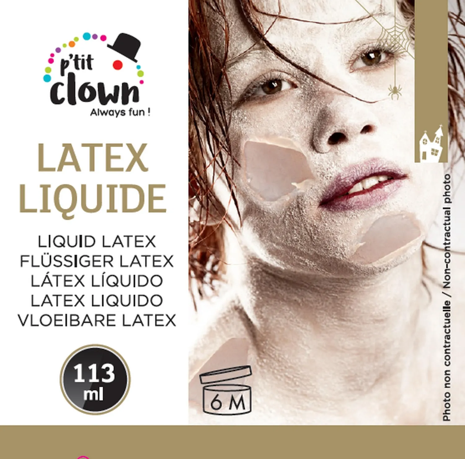 P'tit Clown lattice liquido trucco effetti speciali