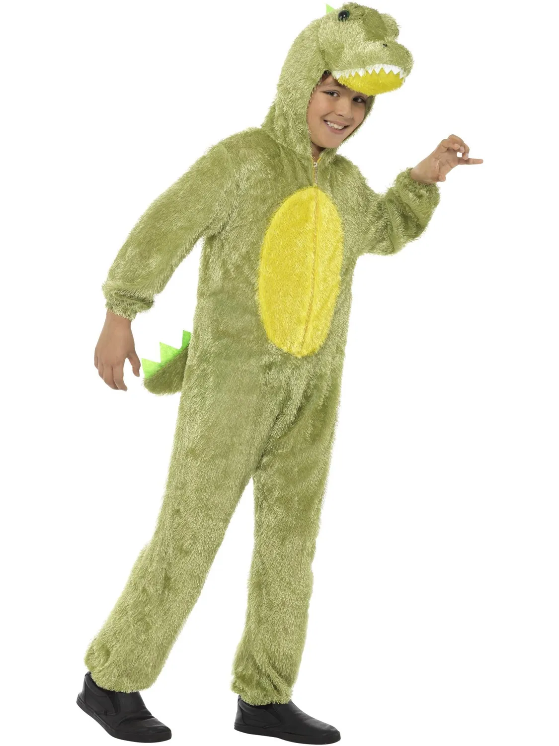 Smiffys Crocodile costume safari verde giallo Small 4-6 anni
