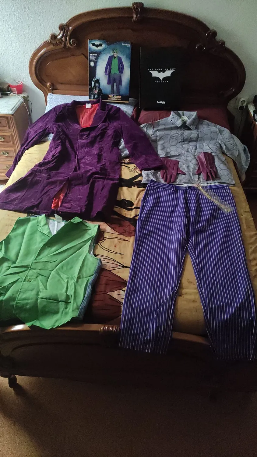 Funidelia Joker Cavaliere Oscuro costume uomo XL