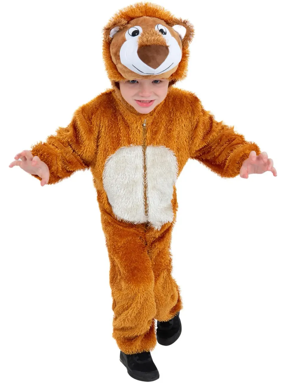 Smiffys Lion Costume leone bambino marrone 4-6 anni