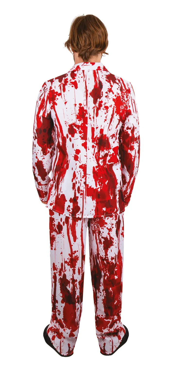 P'tit Clown Sposo Insanguinante costume adulto Halloween sanguinante