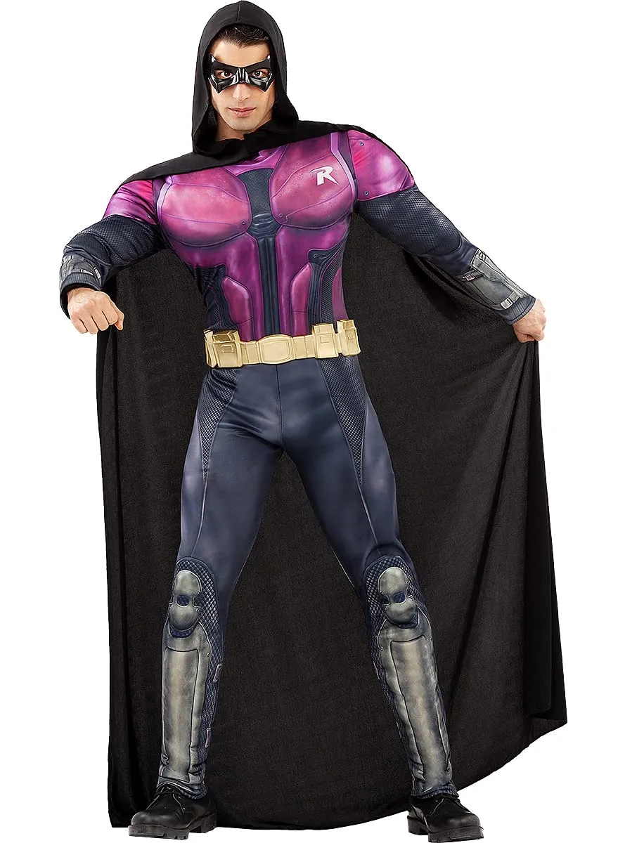 Funidelia Robin Arkham Knight costume uomo S nero