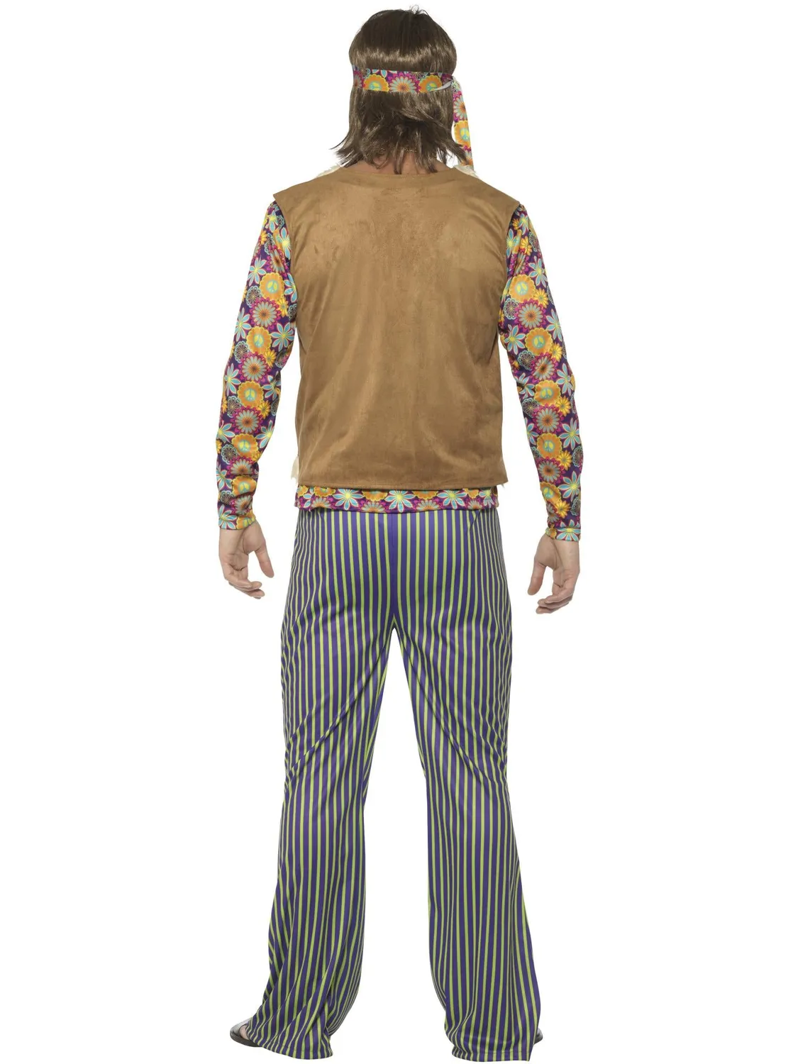 Smiffys 60s Singer costume uomo multicolore 5 pezzi