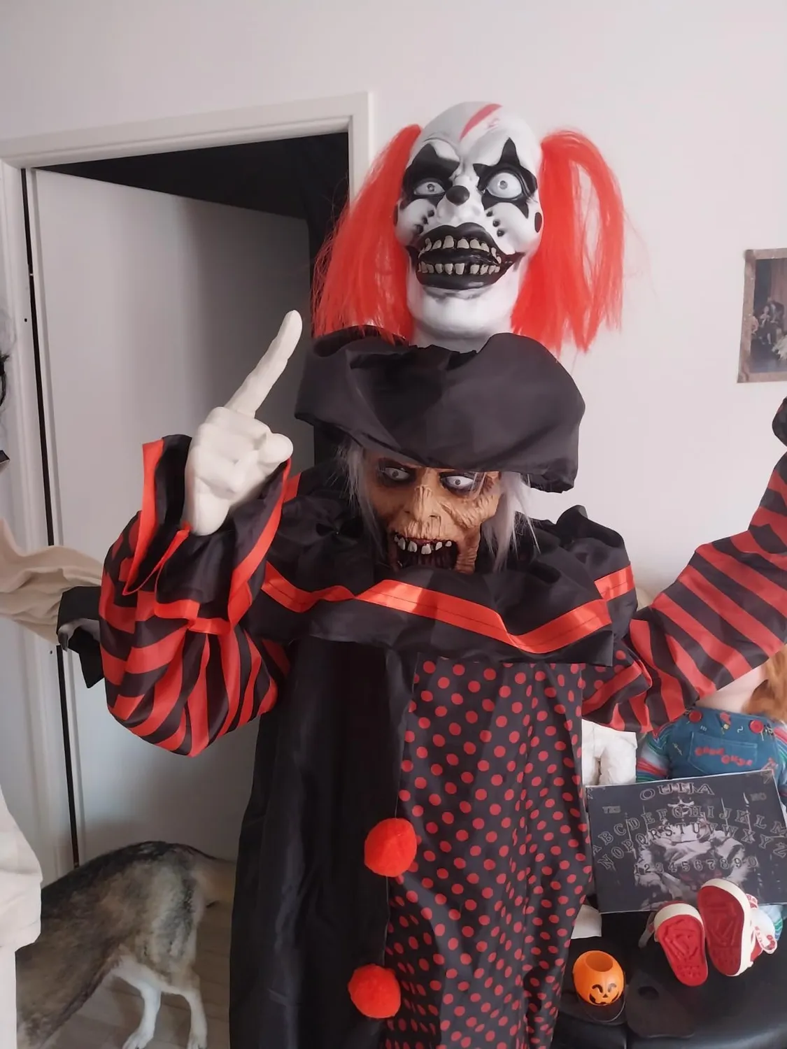 P'tit Clown 22237 clown animatronic 160 cm sonoro