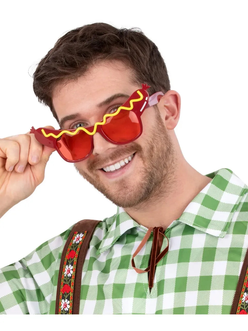 Smiffys Sausage Specs occhiali salsiccia adulto divertenti